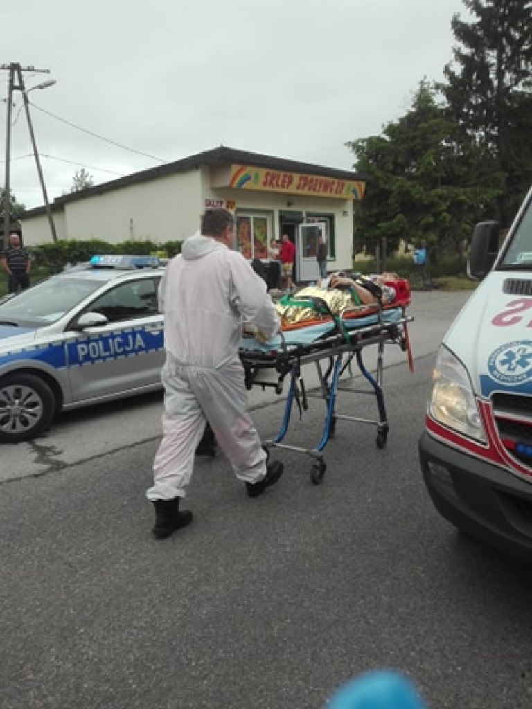 Młodego motocyklistę miał zabrać śmigłowiec. Nie zabrał