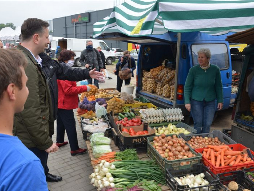 Co mówił na targowisku Władysław Kosiniak-Kamysz?