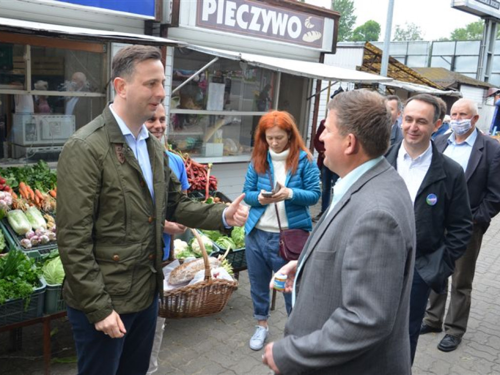 Co mówił na targowisku Władysław Kosiniak-Kamysz?