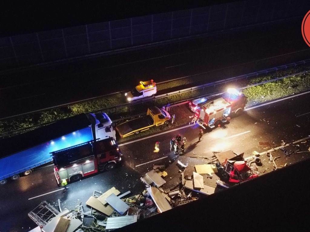 Tragiczny wypadek na autostradzie A2. Nie żyje mężczyzna