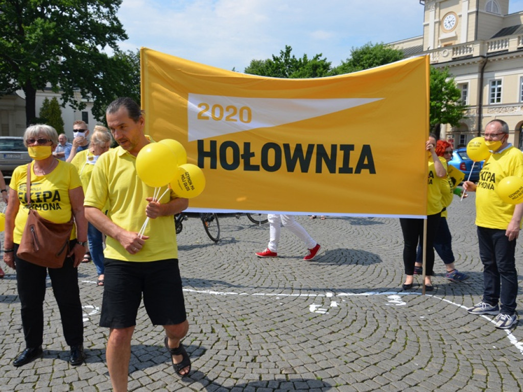 Flash mob ekipy Szymona na Starym Rynku