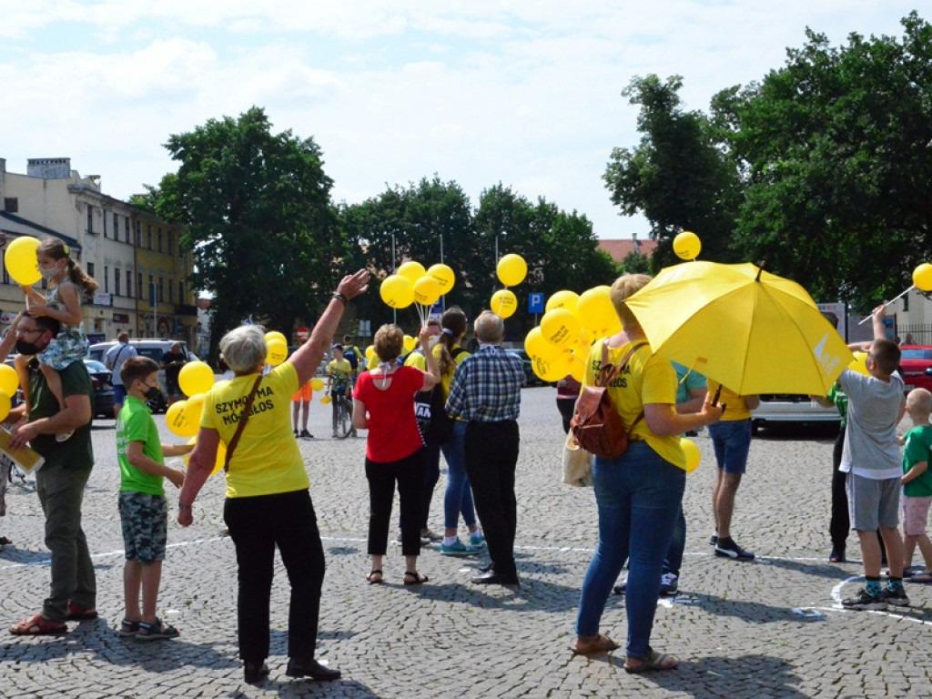 Flash mob ekipy Szymona na Starym Rynku
