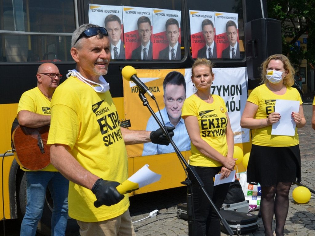 Flash mob ekipy Szymona na Starym Rynku