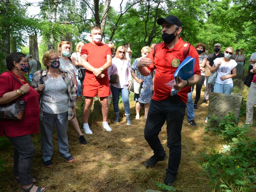 Historia łowickich Żydów nadal ciekawi (fotorelacja)