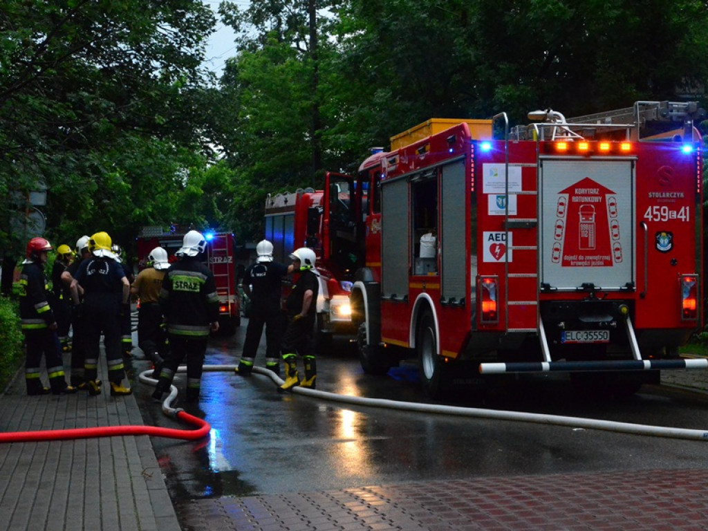 Strażacy ponownie walczą z wodą