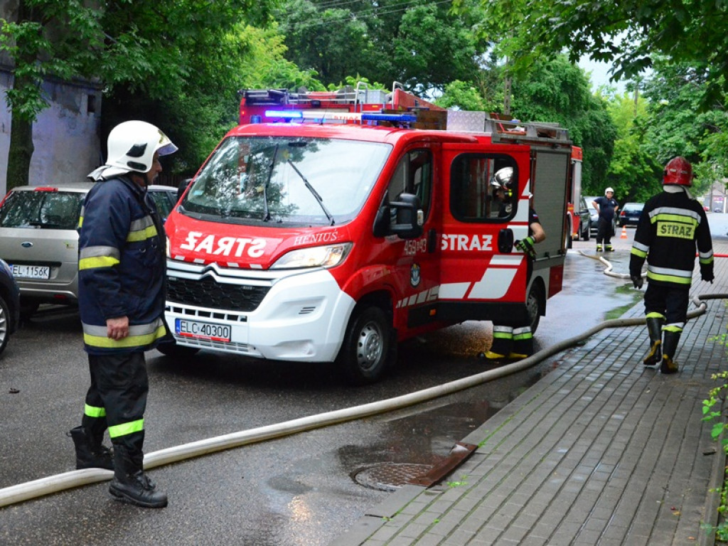 Strażacy ponownie walczą z wodą