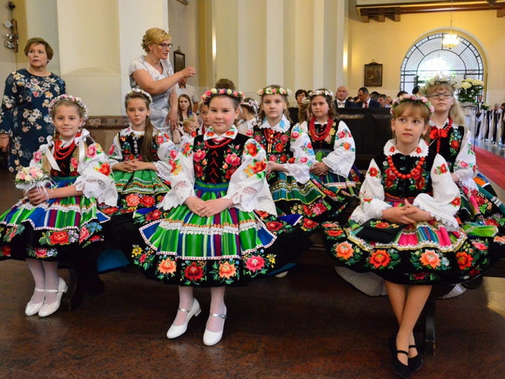 Łowickie pasiaki królowały w Domaniewicach
