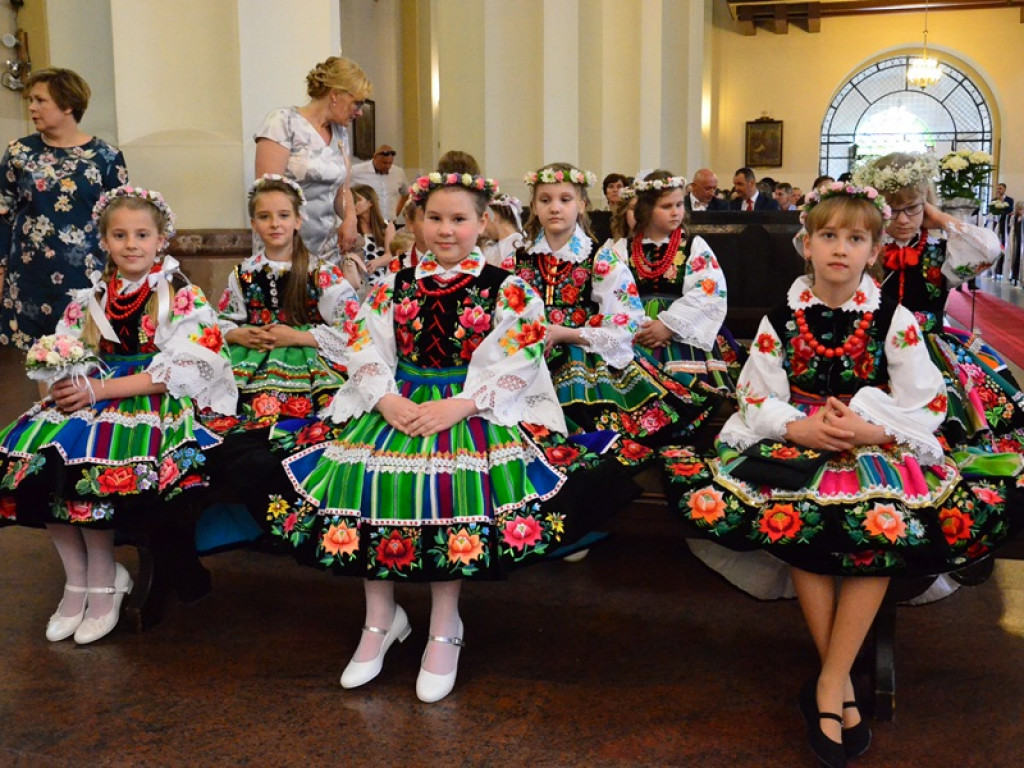 Łowickie pasiaki królowały w Domaniewicach