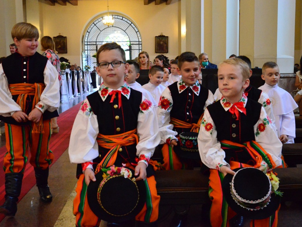 Łowickie pasiaki królowały w Domaniewicach