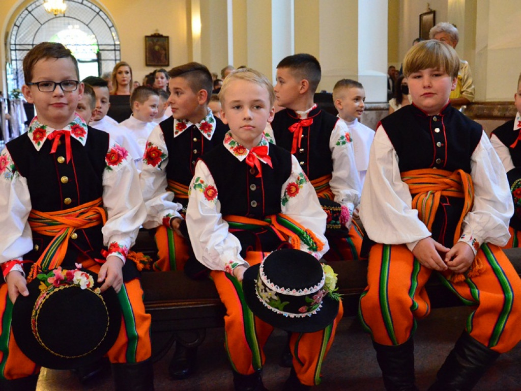 Łowickie pasiaki królowały w Domaniewicach
