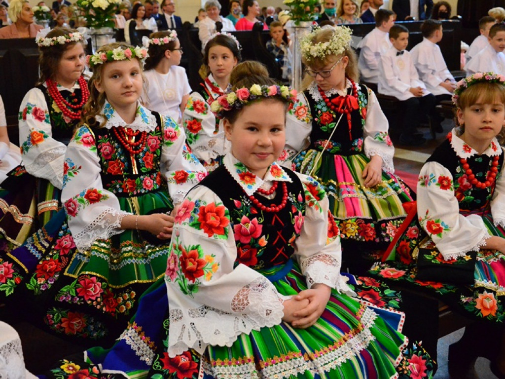Łowickie pasiaki królowały w Domaniewicach