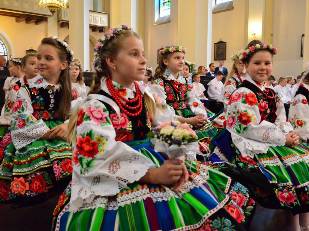 Łowickie pasiaki królowały w Domaniewicach