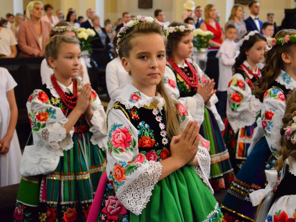 Łowickie pasiaki królowały w Domaniewicach