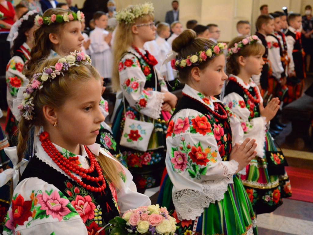 Łowickie pasiaki królowały w Domaniewicach