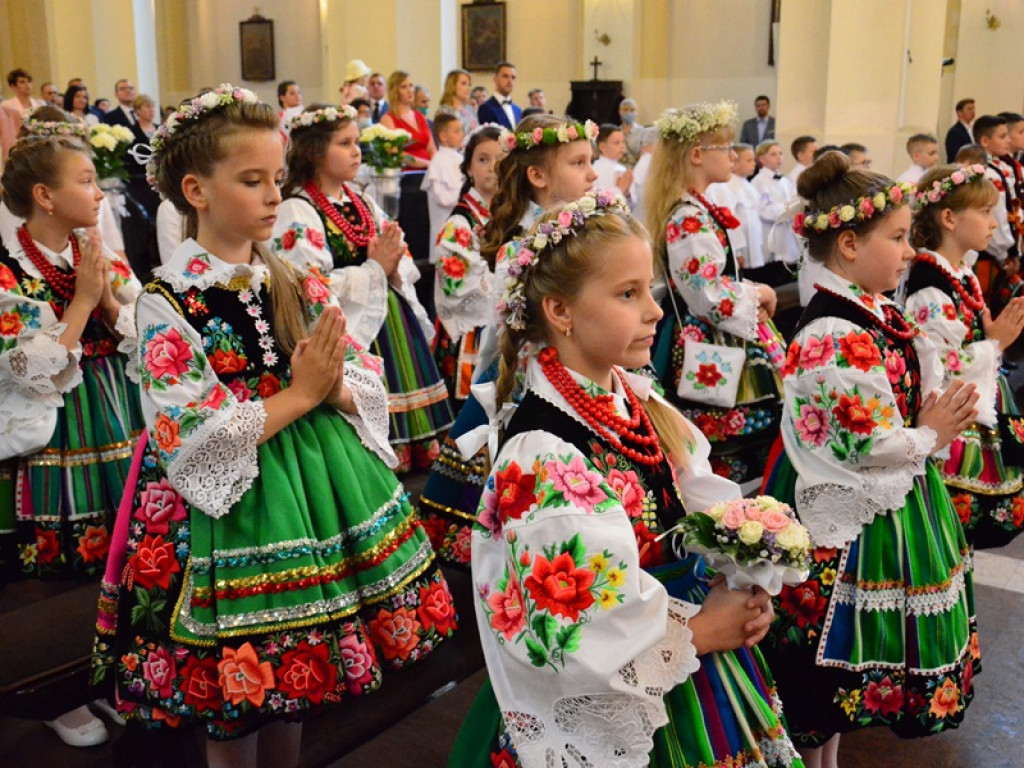 Łowickie pasiaki królowały w Domaniewicach