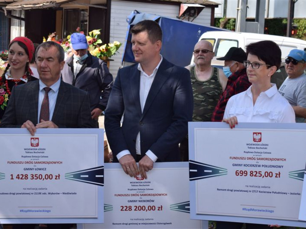Wojewoda mówi o rekordowych pieniądzach dla powiatu łowickiego