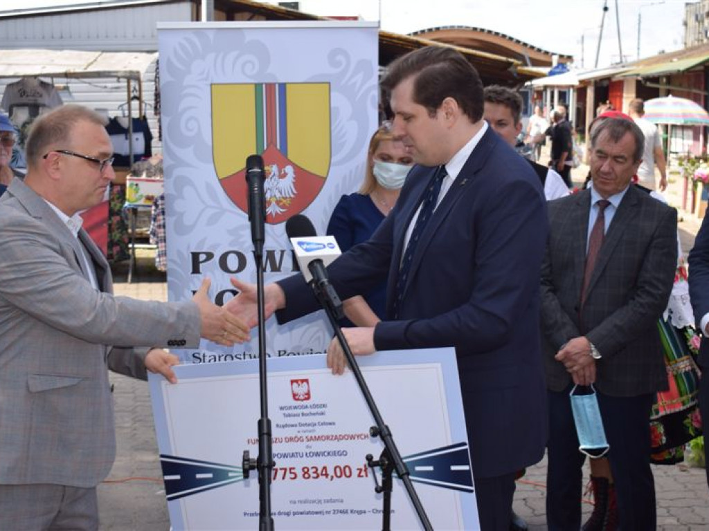 Wojewoda mówi o rekordowych pieniądzach dla powiatu łowickiego