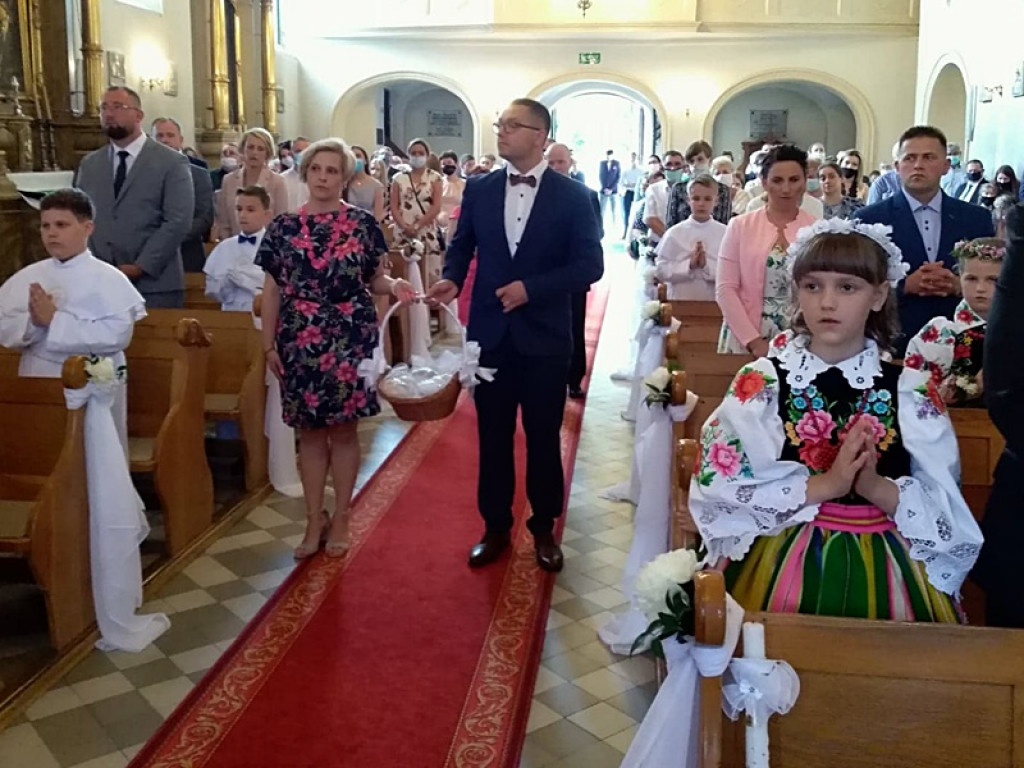 Komunia w kościele Świętego Ducha