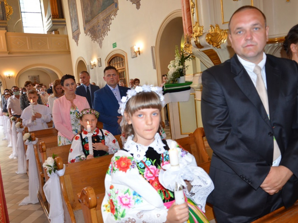 Komunia w kościele Świętego Ducha
