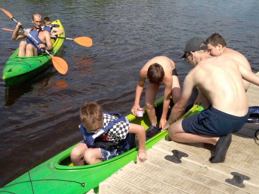 Bezpłatne kajaki do końca wakacji