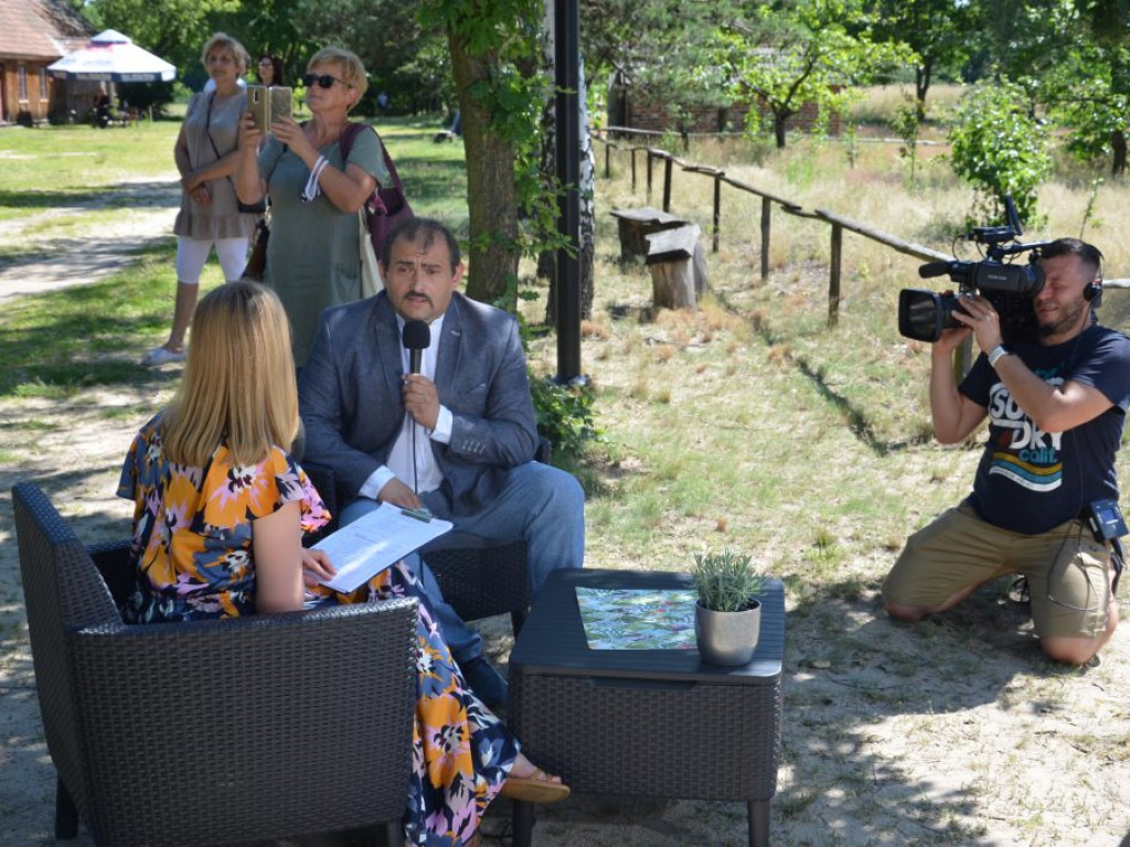TVP3 Łódź nadawała na żywo z Maurzyc