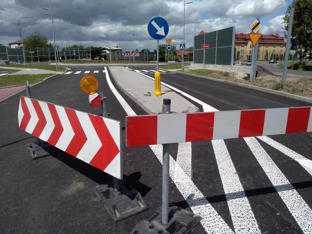Otwarcie ronda na Warszawskiej jeszcze nie teraz
