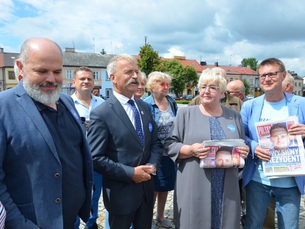 Henryka Krzywonos odwiedziła Łowicz