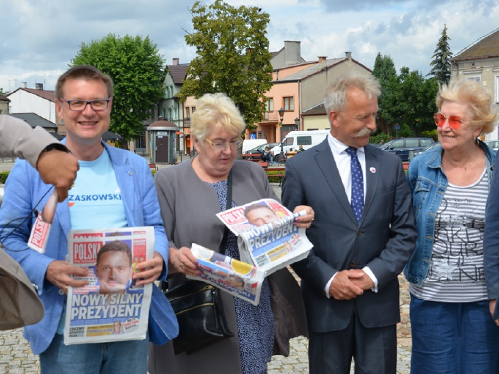 Henryka Krzywonos odwiedziła Łowicz