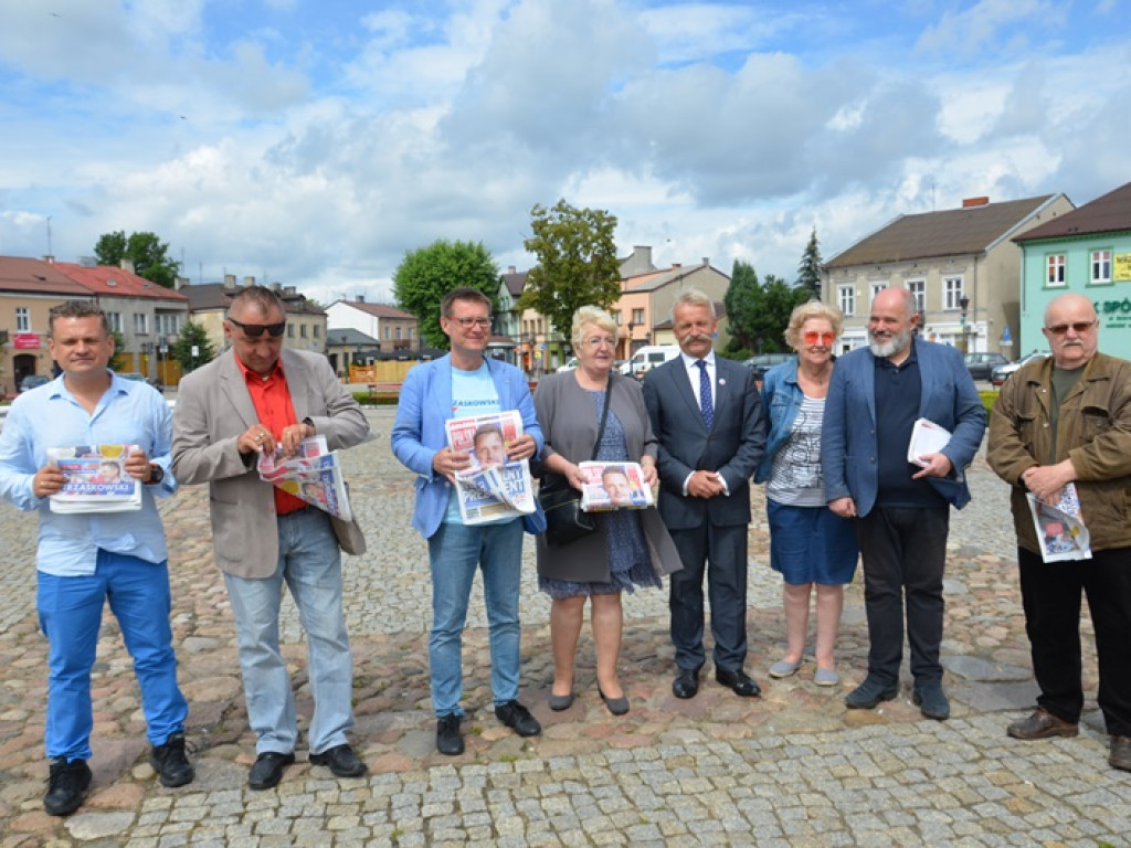 Henryka Krzywonos odwiedziła Łowicz