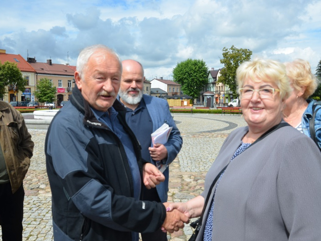 Henryka Krzywonos odwiedziła Łowicz