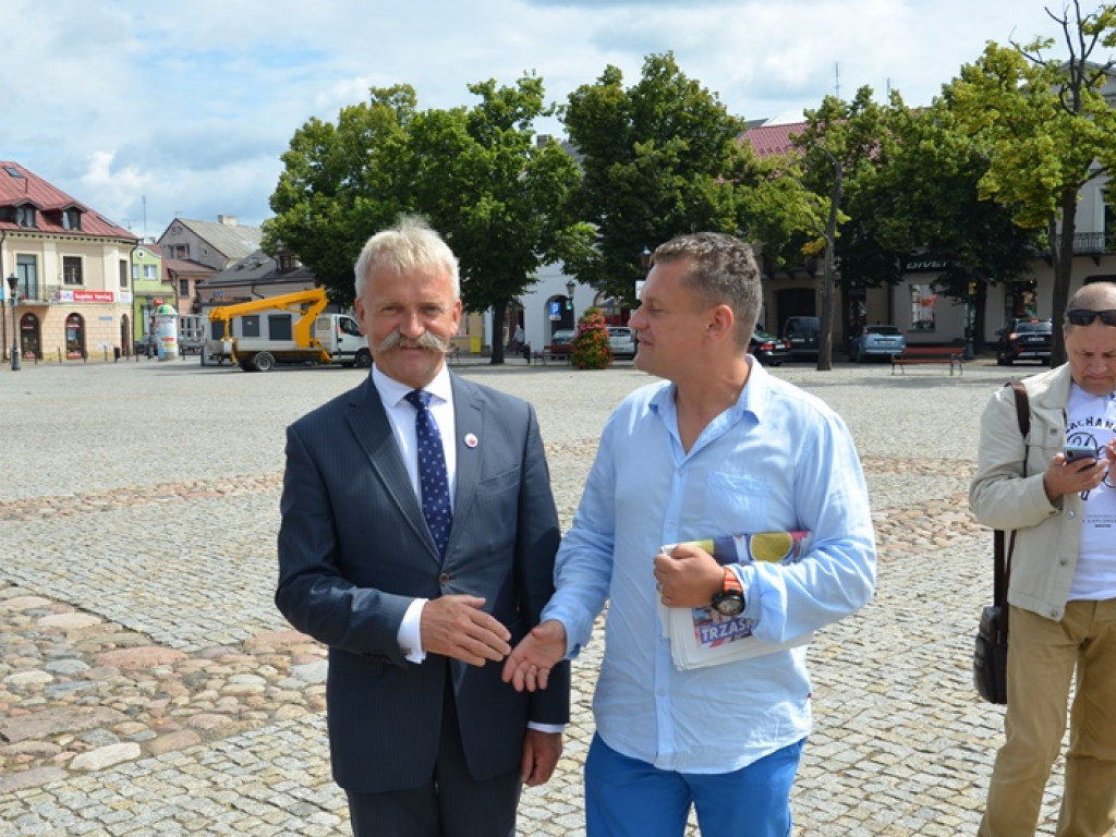 Henryka Krzywonos odwiedziła Łowicz