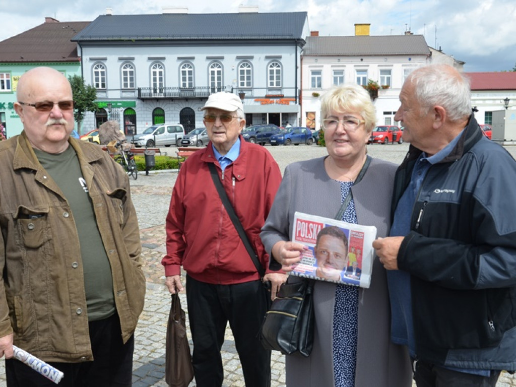 Henryka Krzywonos odwiedziła Łowicz