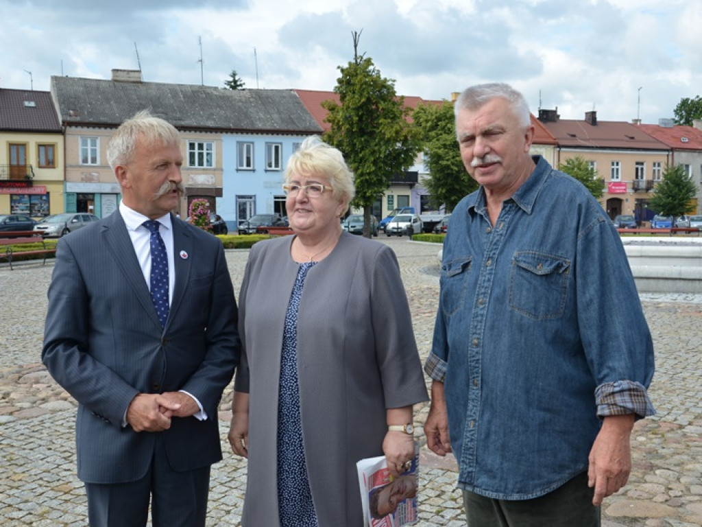 Henryka Krzywonos odwiedziła Łowicz