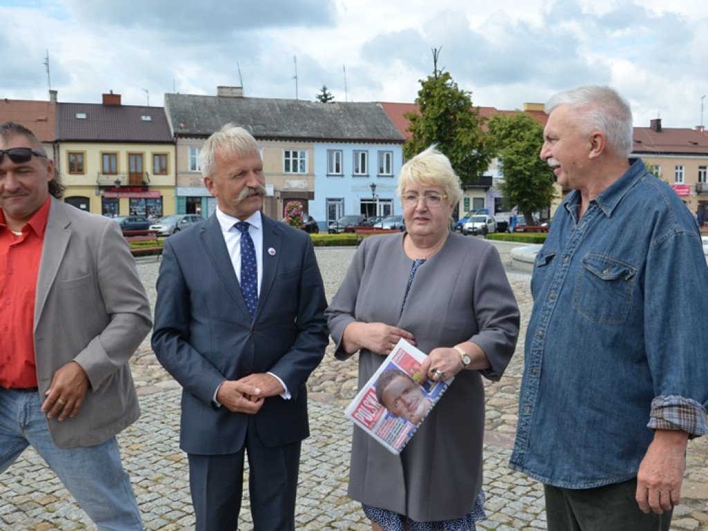 Henryka Krzywonos odwiedziła Łowicz