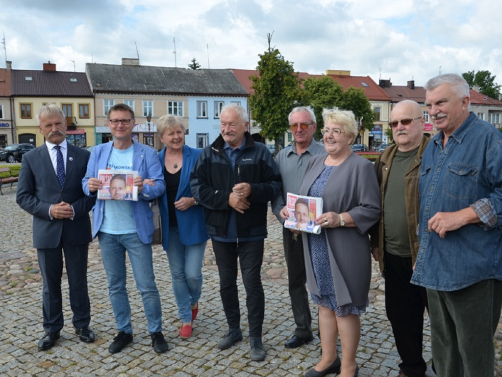 Henryka Krzywonos odwiedziła Łowicz