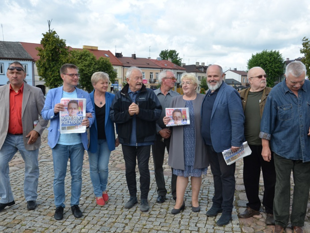 Henryka Krzywonos odwiedziła Łowicz