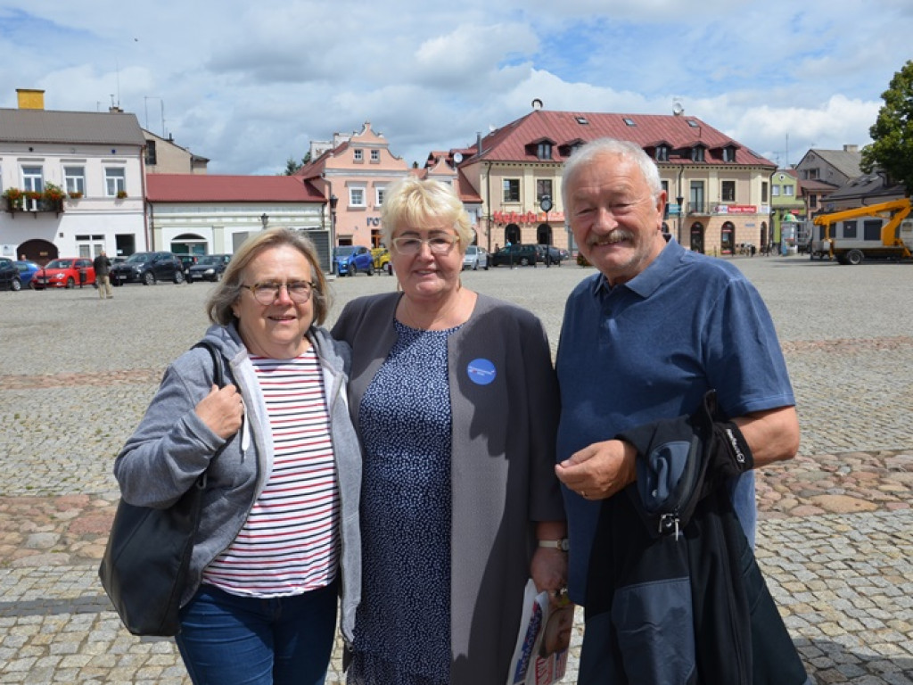 Henryka Krzywonos odwiedziła Łowicz