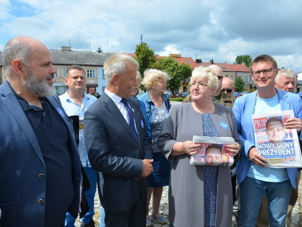 Henryka Krzywonos odwiedziła Łowicz