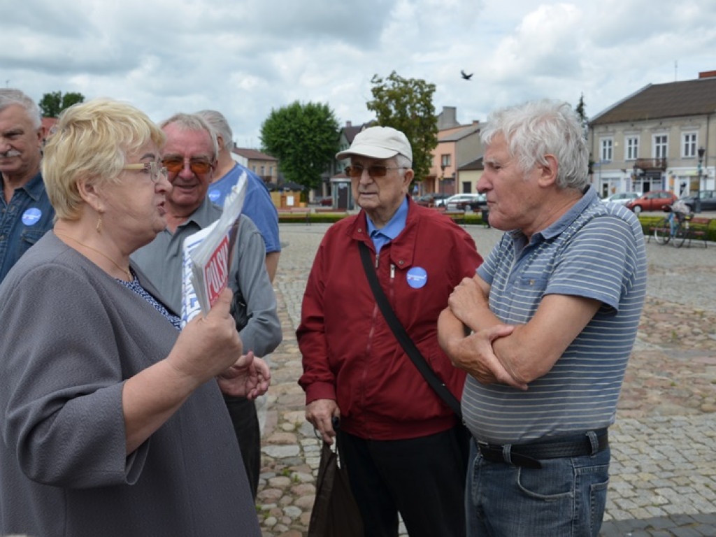 Henryka Krzywonos odwiedziła Łowicz