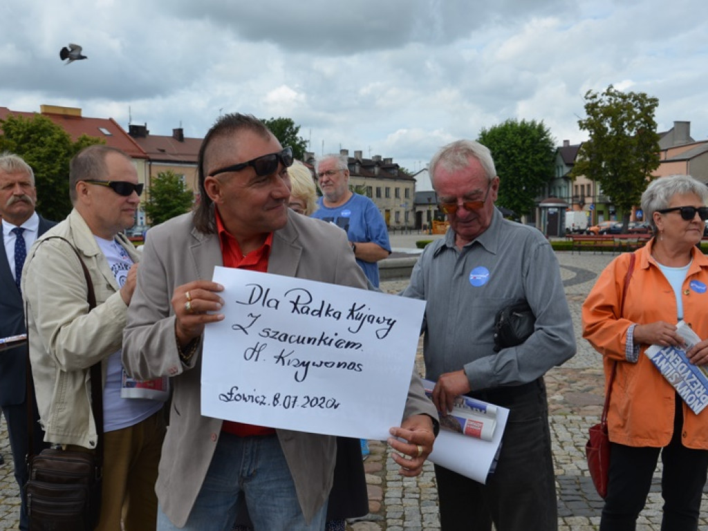Henryka Krzywonos odwiedziła Łowicz