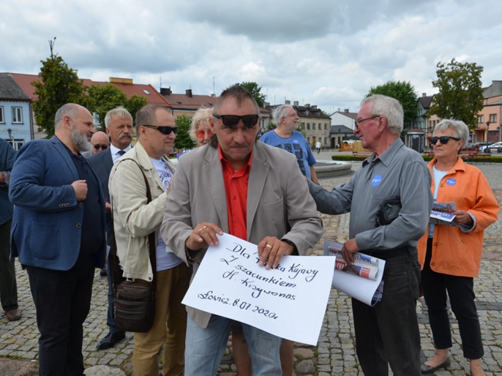 Henryka Krzywonos odwiedziła Łowicz