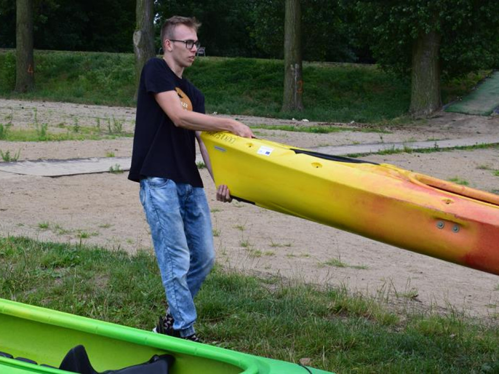Mimo niepewnej pogody, kajaki w gotowości