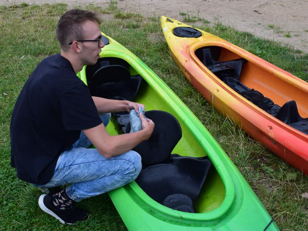 Mimo niepewnej pogody, kajaki w gotowości