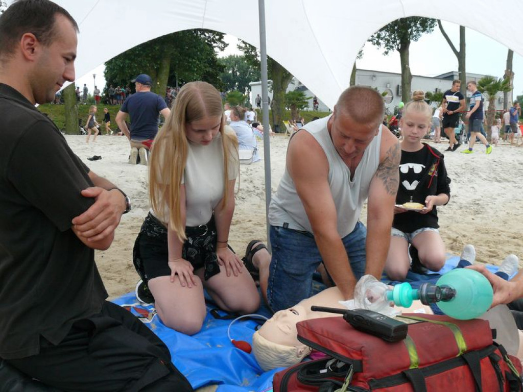 Plaża nad Bzurą otwarta
