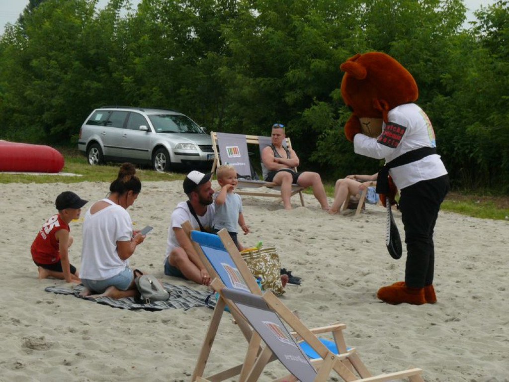 Plaża nad Bzurą otwarta