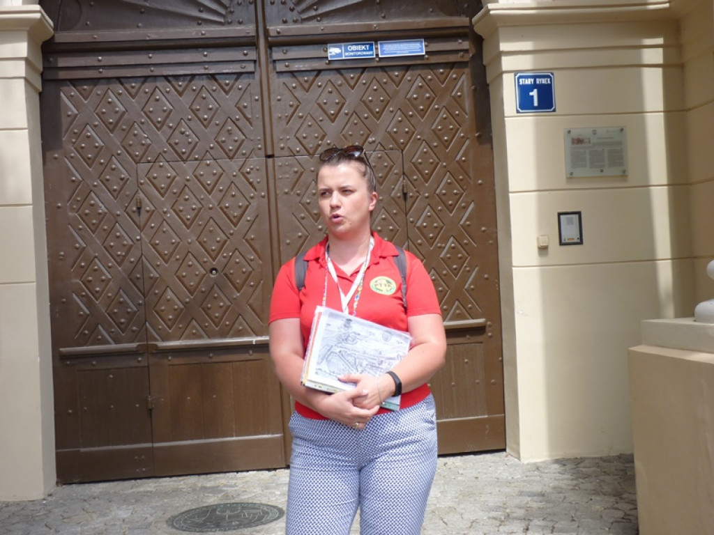 Spacerowicze poznawali wieloreligijny Łowicz