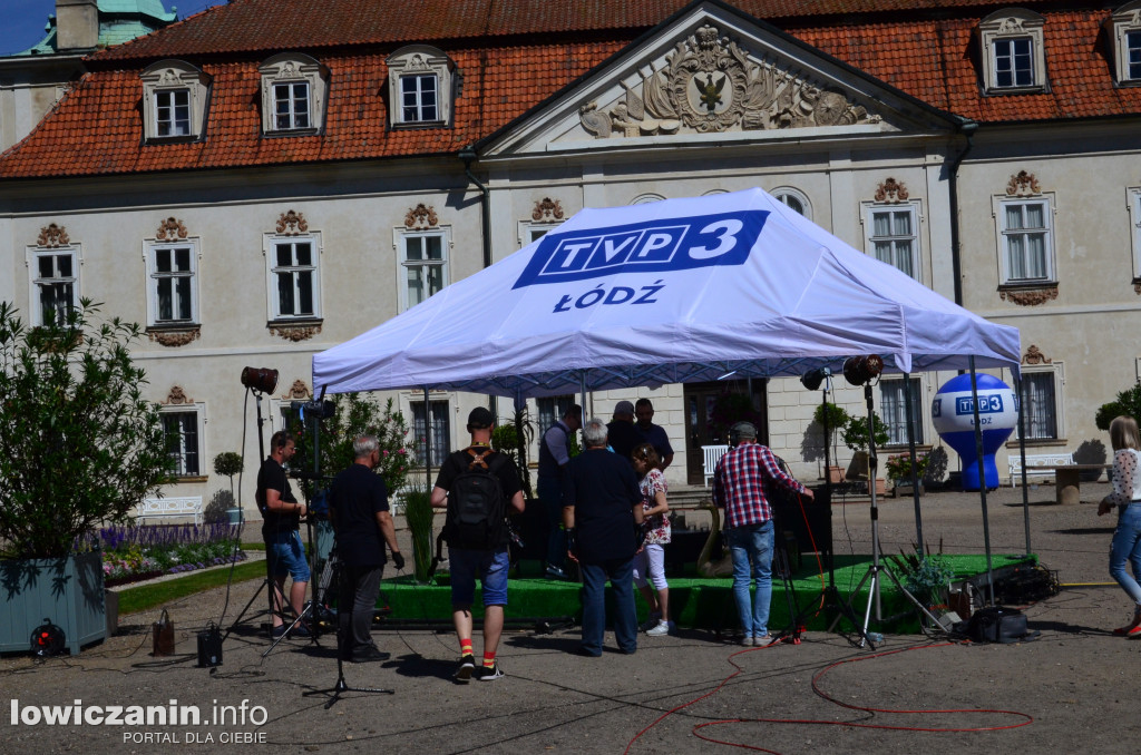 Program Budzi się ludzi TVP Łódź w Nieborowie