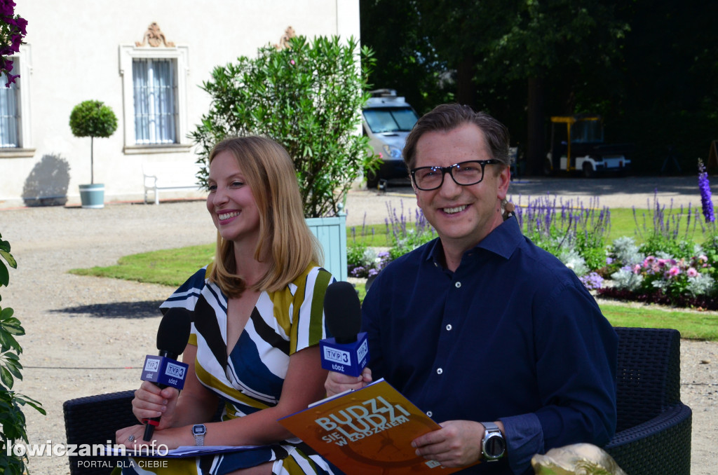 Program Budzi się ludzi TVP Łódź w Nieborowie