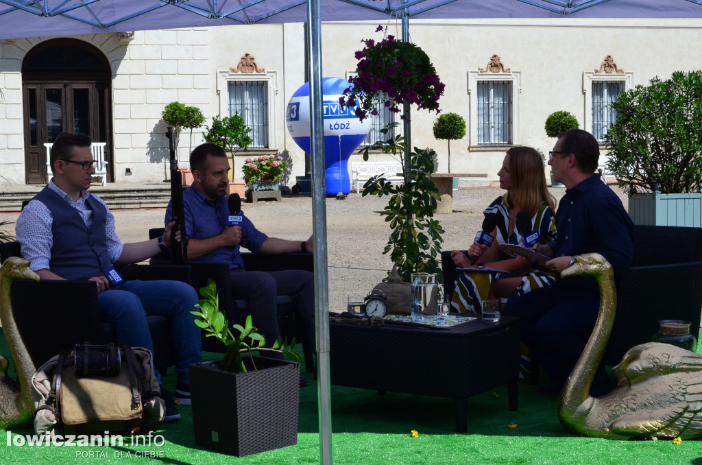 Program Budzi się ludzi TVP Łódź w Nieborowie