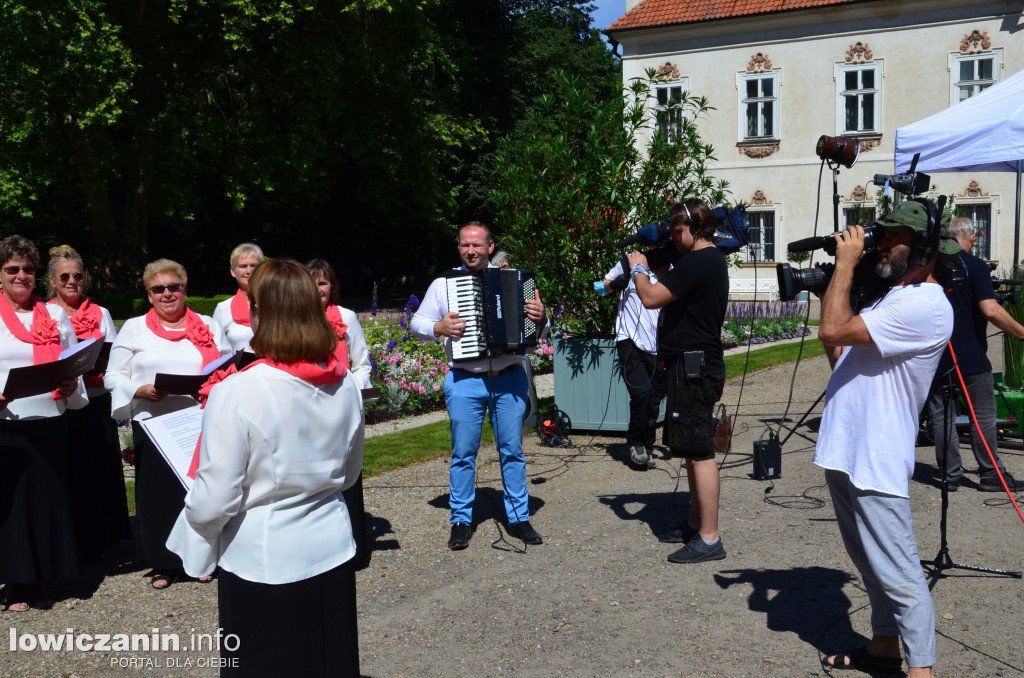 Program Budzi się ludzi TVP Łódź w Nieborowie